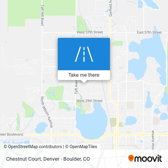 Chestnut Court map
