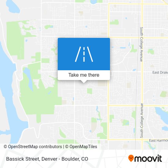 Bassick Street map
