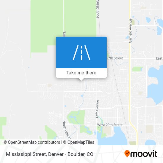Mapa de Mississippi Street