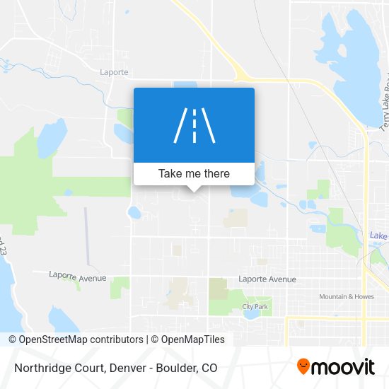 Northridge Court map