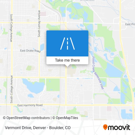 Mapa de Vermont Drive
