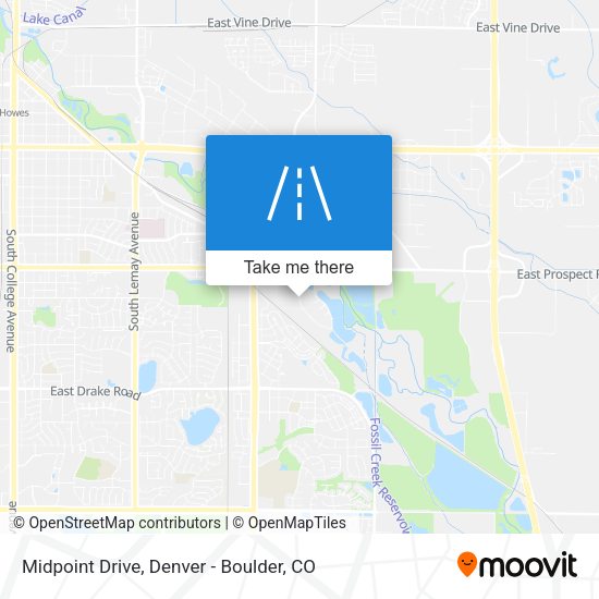 Midpoint Drive map