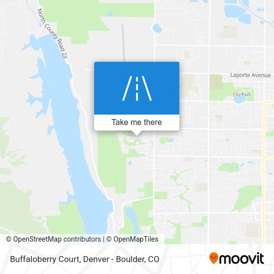 Buffaloberry Court map