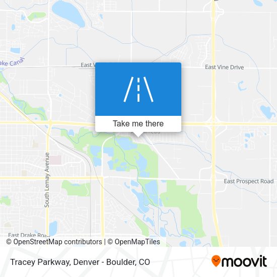 Mapa de Tracey Parkway