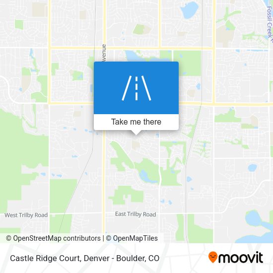 Mapa de Castle Ridge Court