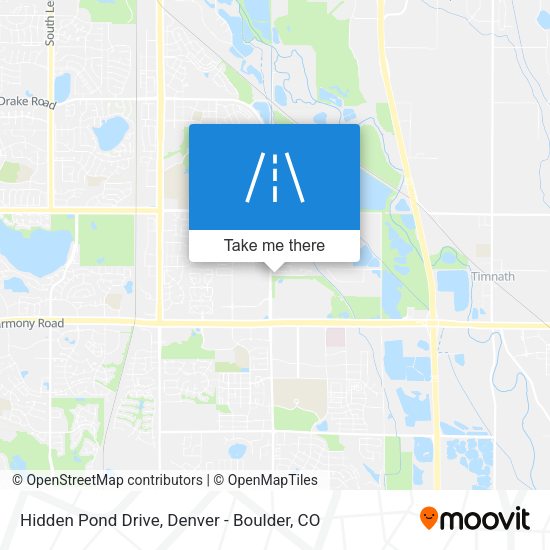 Mapa de Hidden Pond Drive