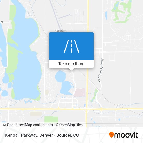 Mapa de Kendall Parkway