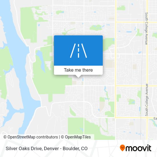 Silver Oaks Drive map