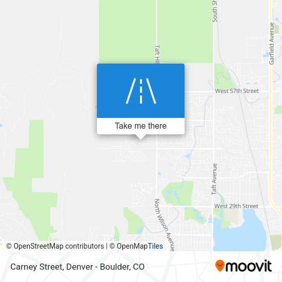 Mapa de Carney Street