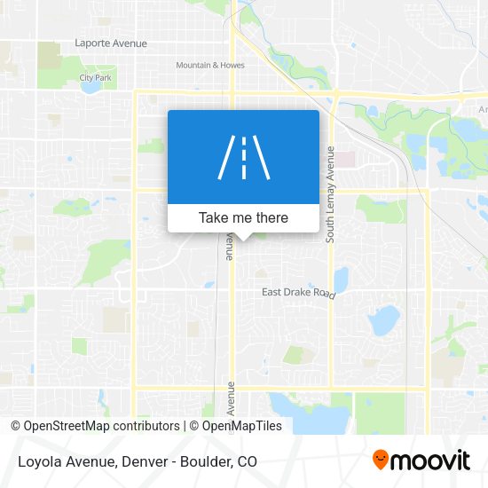Loyola Avenue map