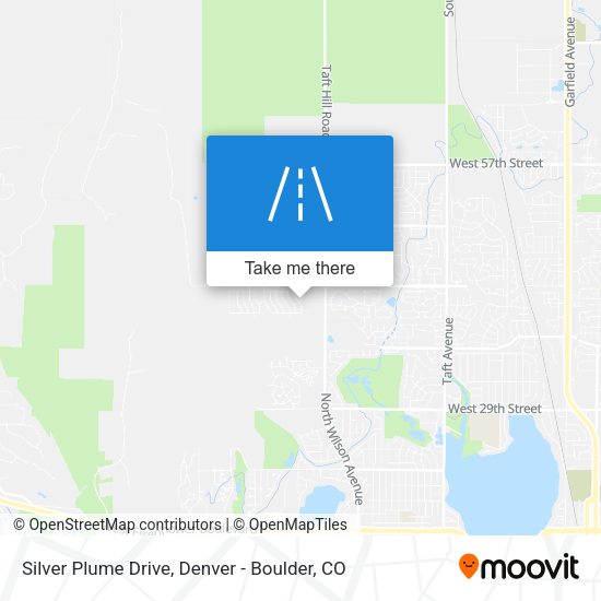 Silver Plume Drive map