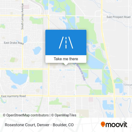 Rosestone Court map