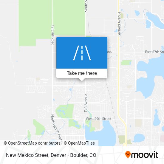 New Mexico Street map