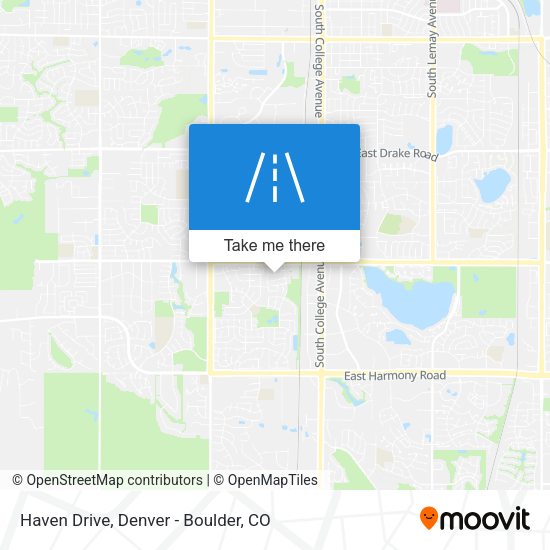 Mapa de Haven Drive