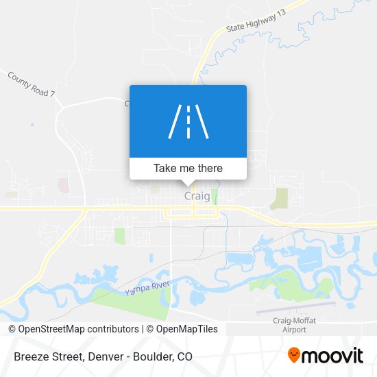 Mapa de Breeze Street