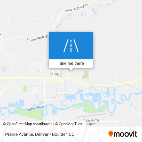 Mapa de Prairie Avenue