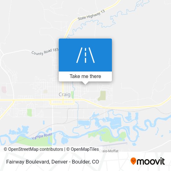 Mapa de Fairway Boulevard