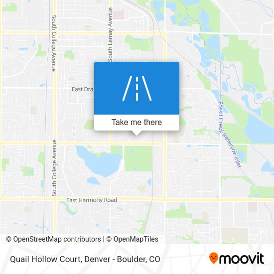 Quail Hollow Court map