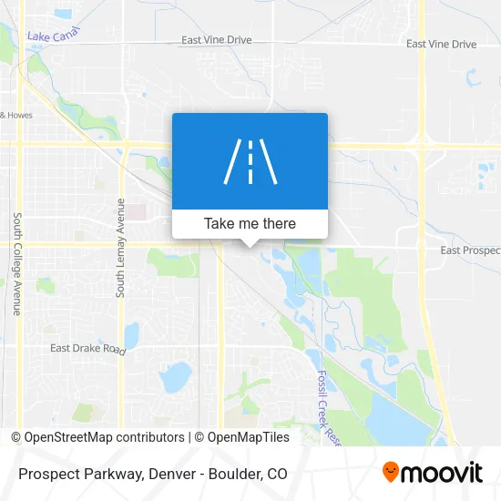 Prospect Parkway map