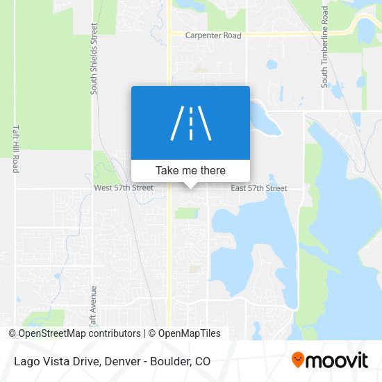 Lago Vista Drive map