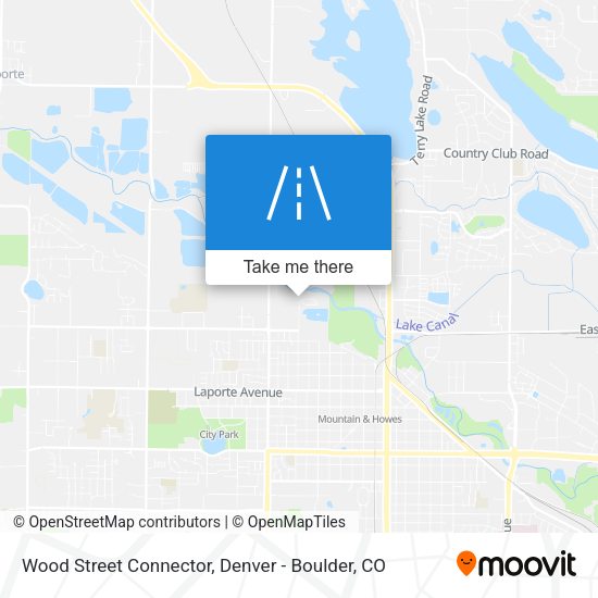 Wood Street Connector map