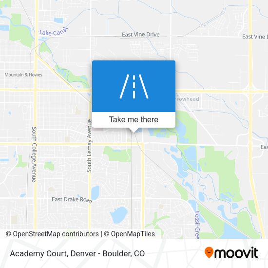 Mapa de Academy Court