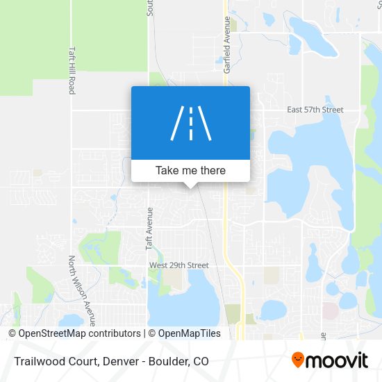 Trailwood Court map