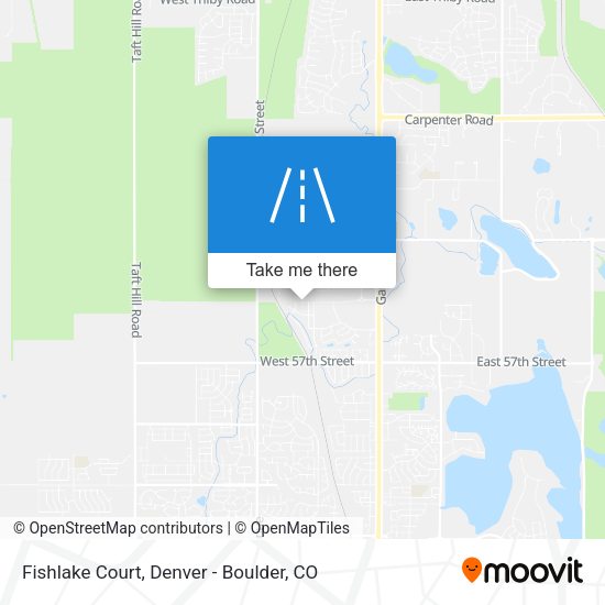 Fishlake Court map