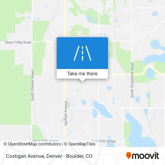 Mapa de Costigan Avenue