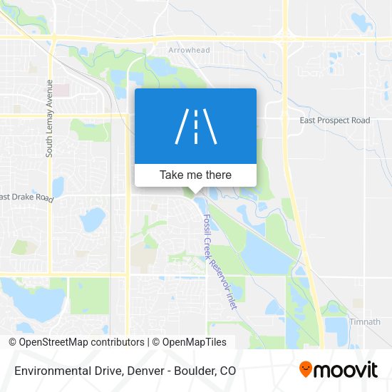 Environmental Drive map