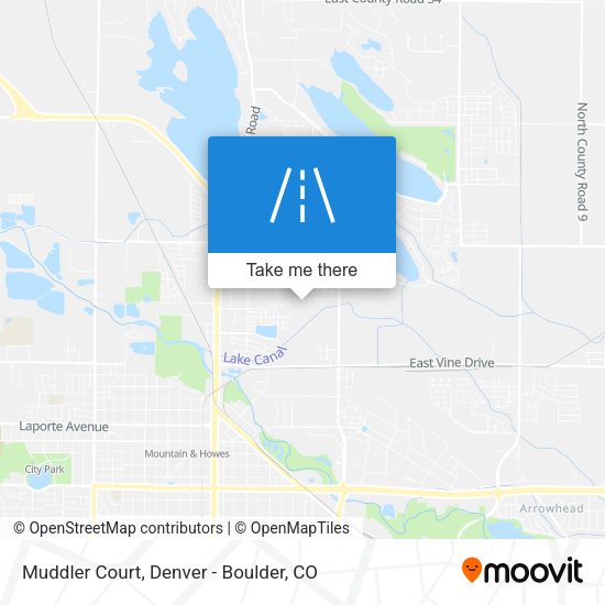 Muddler Court map