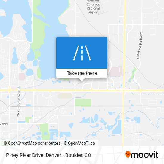 Mapa de Piney River Drive