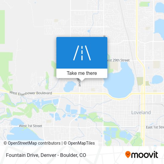Fountain Drive map