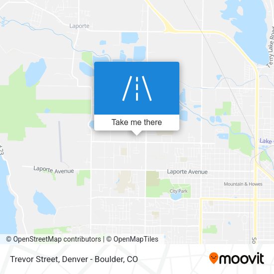 Trevor Street map