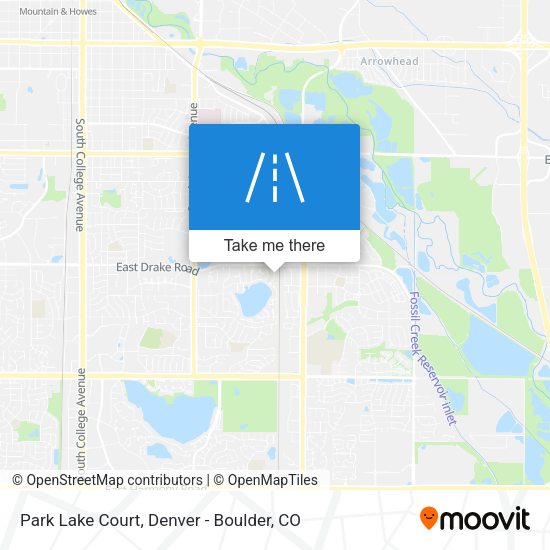 Mapa de Park Lake Court