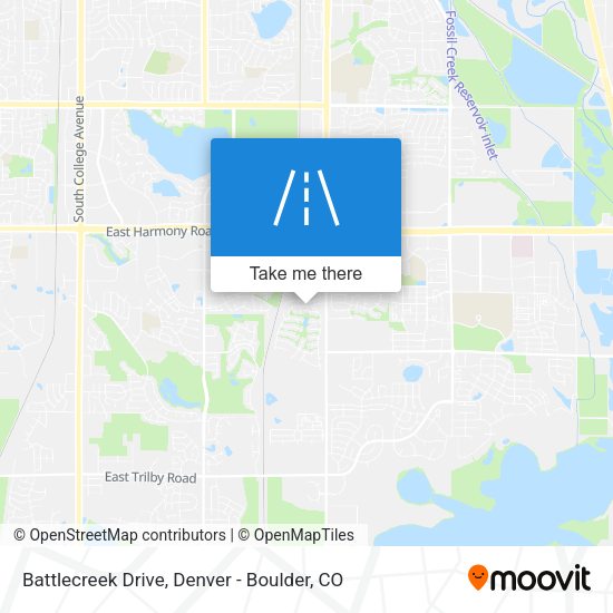 Battlecreek Drive map
