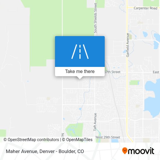 Mapa de Maher Avenue