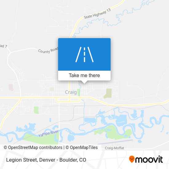 Mapa de Legion Street
