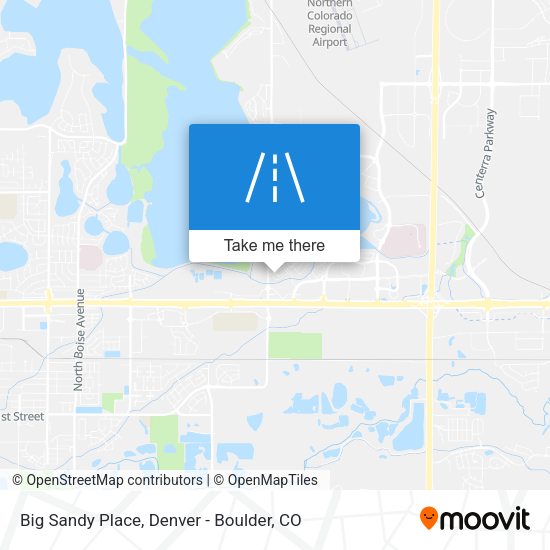 Big Sandy Place map