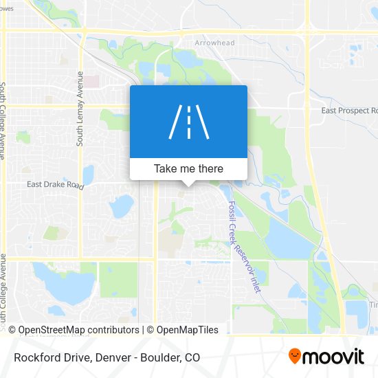 Mapa de Rockford Drive