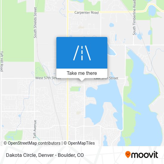 Dakota Circle map