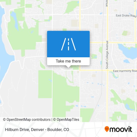 Hilburn Drive map