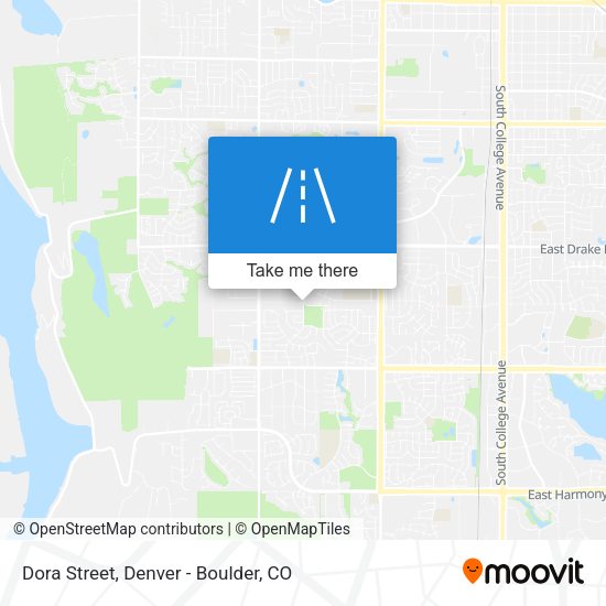 Mapa de Dora Street