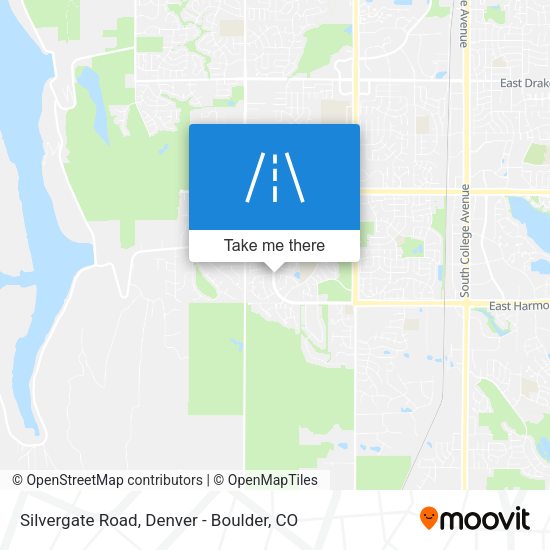 Silvergate Road map