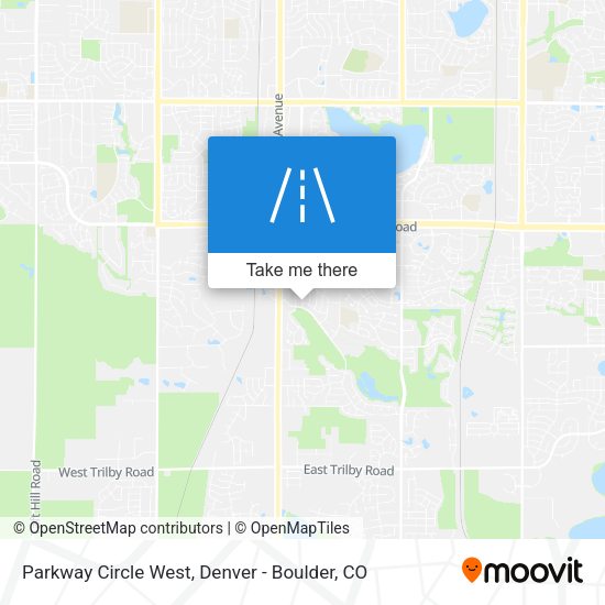 Parkway Circle West map