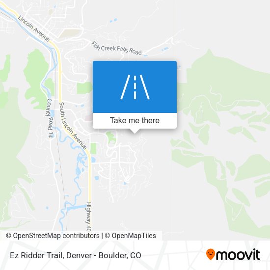 Ez Ridder Trail map