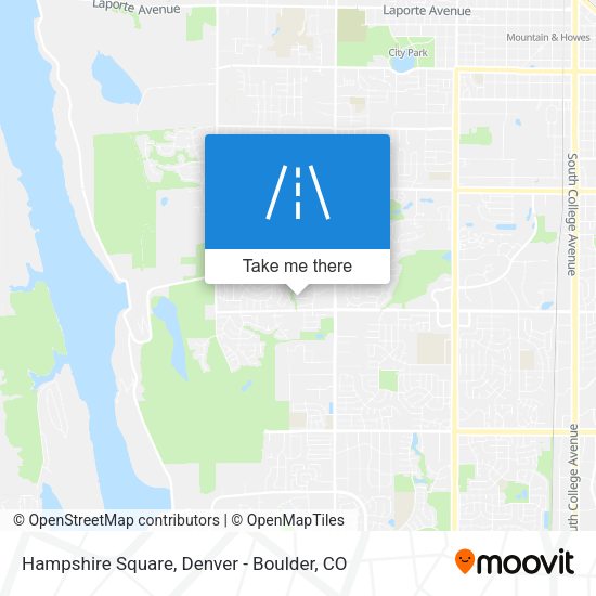 Hampshire Square map