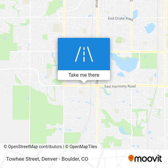 Towhee Street map