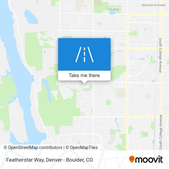 Featherstar Way map