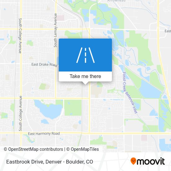 Mapa de Eastbrook Drive